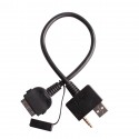 HYUNDAI KIA AUX USB Input Audio Cable for IPOD IPHONE