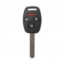 Remote Key for 2005-2007 Honda 3+1 Button and Chip Separate ID48 (433 MHZ) fit ACCORD FIT CIVIC ODYSSEY