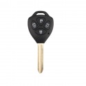 Remote Key Shell for Toyota 4 Button(With Sliding Door Without Sticker) 5pcs/lot