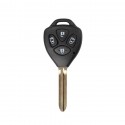 Remote Key Shell for Toyota 4 Button (With Sliding Door With Sticker) 5pcs/lot