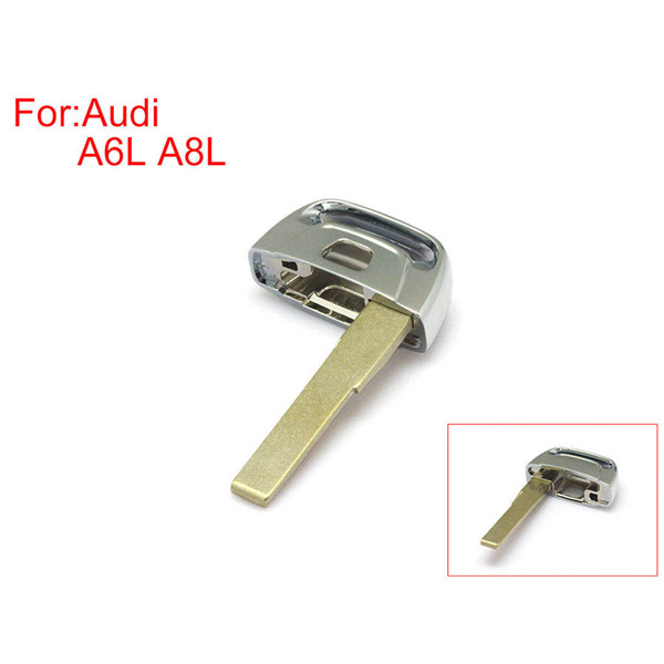 Audi A6L A8L Smart Remote Emergency Key HU66(Without groove / Without logo) 10pcs/lot