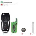 Xhorse XEFO01EN Super Remote Key Ford Flip 4 Buttons Built-in Super Chip English 5pcs/lot