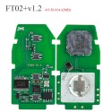 Lonsdor FT11-H0410C 433.58/434.42MHz Toyota Smart Key PCB