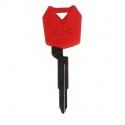 Key Shell for Kawasaki Motorcycle (Red Color) 5pcs/lot