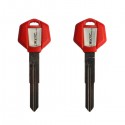 Key Shell for BKING Motorcycle (Red Color) 5pcs/lot