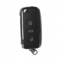 Modified Flip Remote Key Shell for VW 3 Button 2pcs/lot