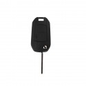 Modified Flip Remote Key Shell 2 Button (HU100) for Opel 5pcs/lot