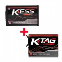 [On Sale] Kess V2 V5.017 SW V2.7 Red PCB Plus Ktag 7.020 SW V2.25 Red PCB EU Online Version Get Free V1.61 ECM TITANIUM