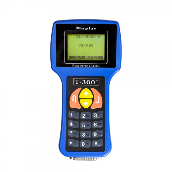 T300 Key Programmer Newest V20.3 English Blue DIY Key Copier Blue Color