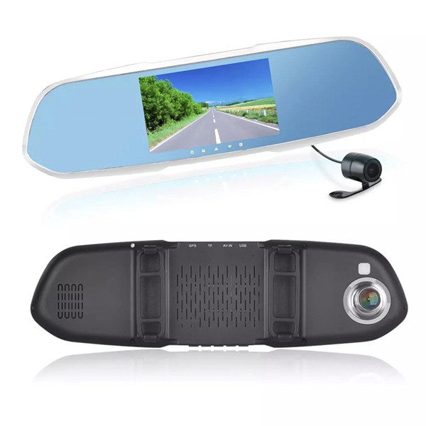 Car Detector Dvr R800 Rearview Mirror Camera Video Recorder HD 1080P Picture