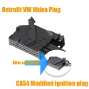 Retrofit VW Video Plug+CAS4 Modified Ignition Plug Free Shipping