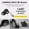 LAUNCH LTR-01 RF Sensor 315MHz & 433MHz TPMS Sensor Tool Metal & Rubber 4pcs/Set Free Shipping