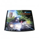 New 100m Motorcycle Helmet Headsets Intercom Bluetooth Handsfree Kit 2pc/lot