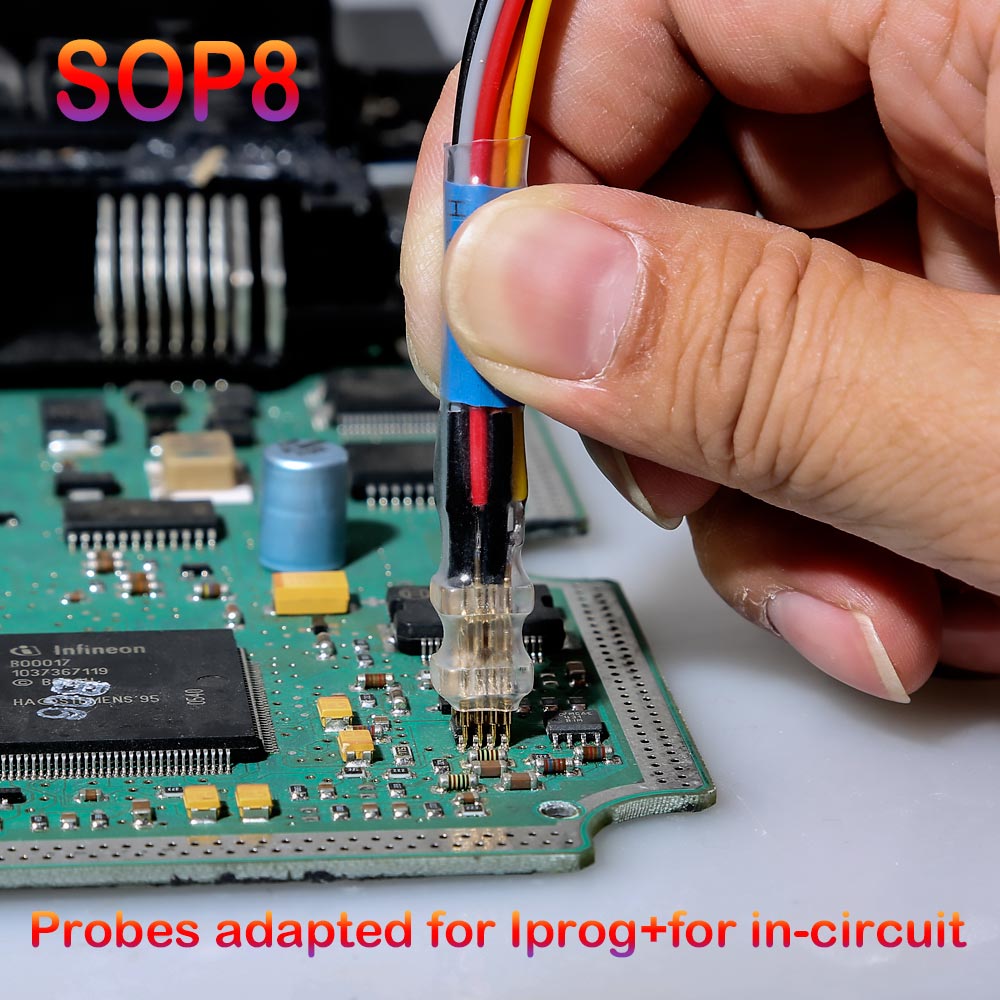 Probes Adapters for in-circuit ECU with Iprog- 2