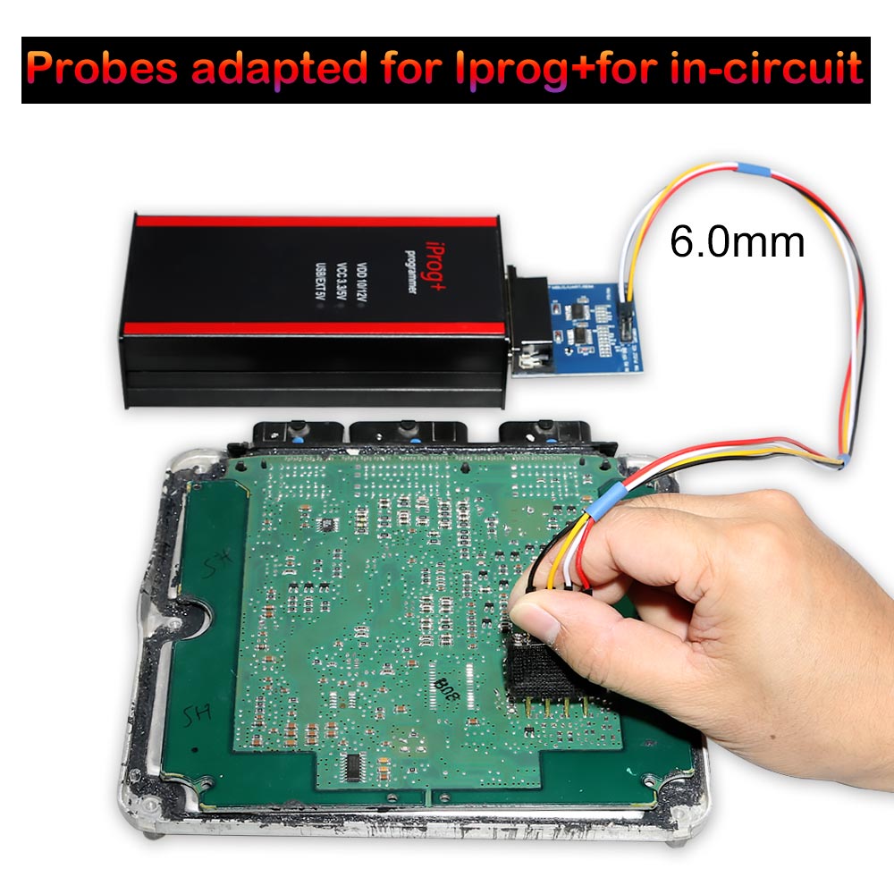 Probes Adapters for in-circuit ECU with Iprog- 3