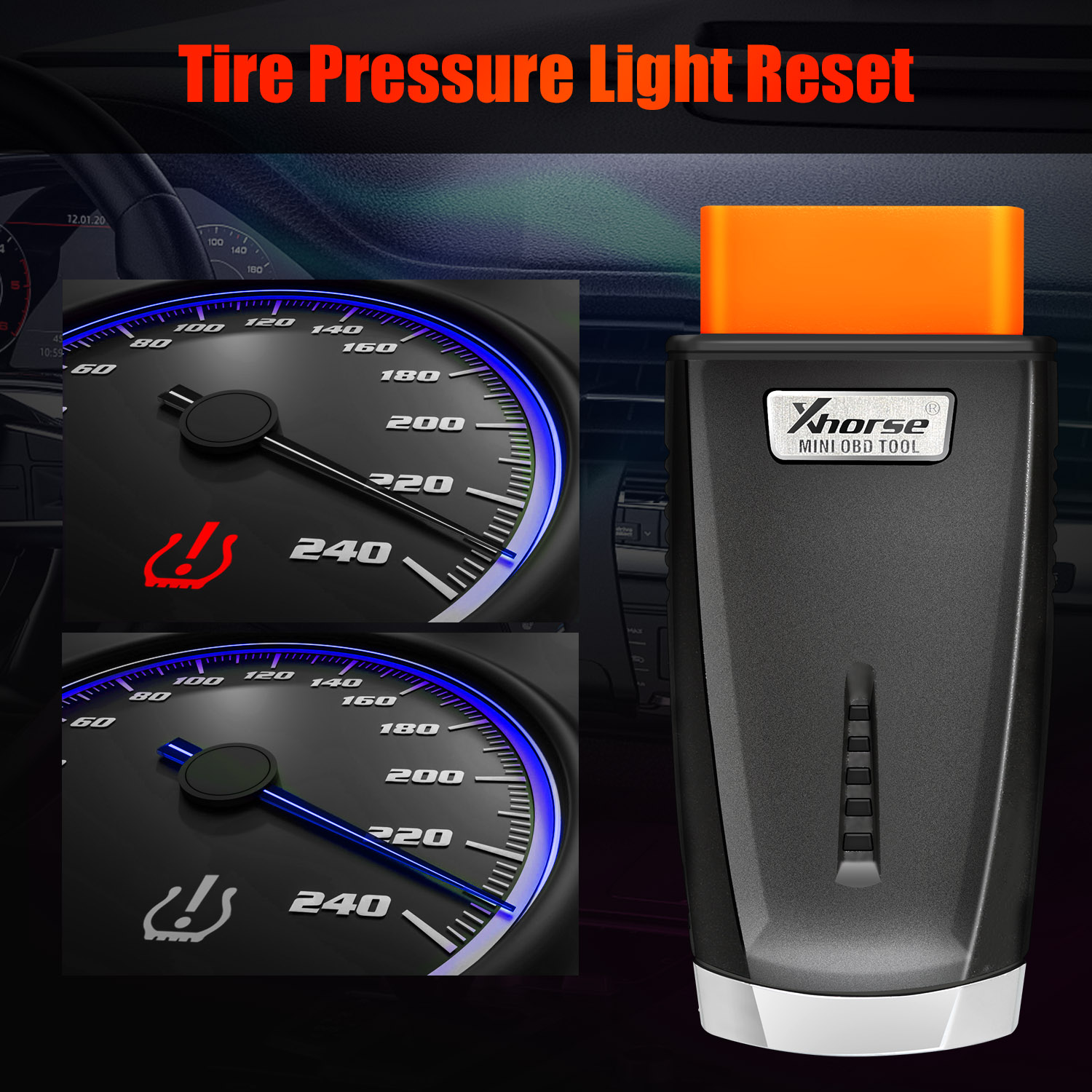 xhorse mini obd tool tpms function