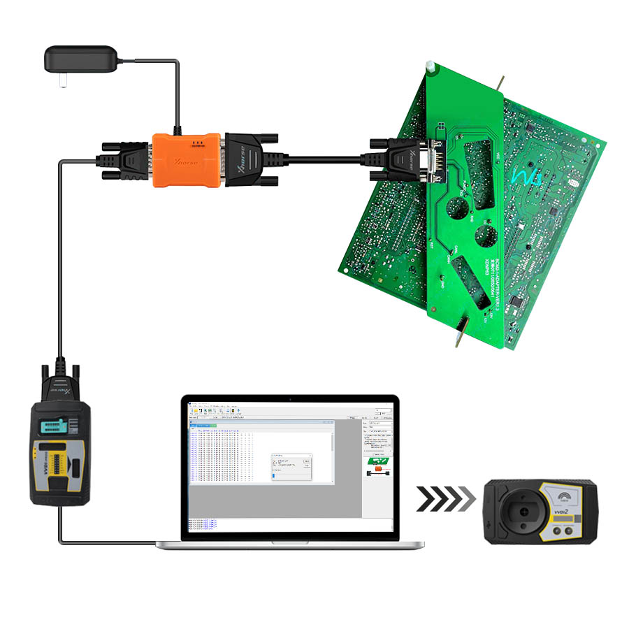  Xhorse BCM2 Adapter Set For Audi Wiring Diagram